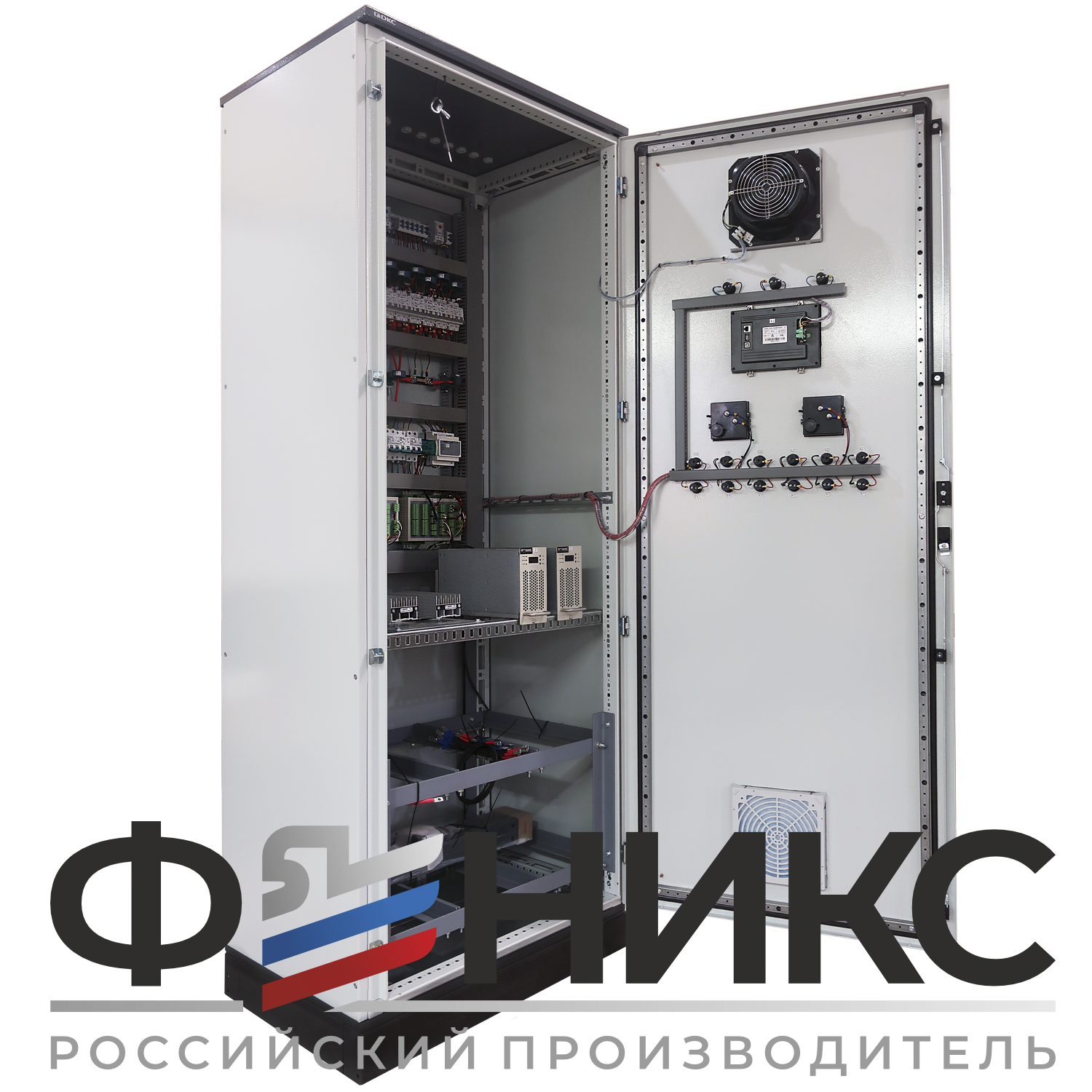 Шкаф управления оперативным током АУОТ-ФЕНИКС-М1-10/0-21-380-220-1 У3 IP31 - Феникс