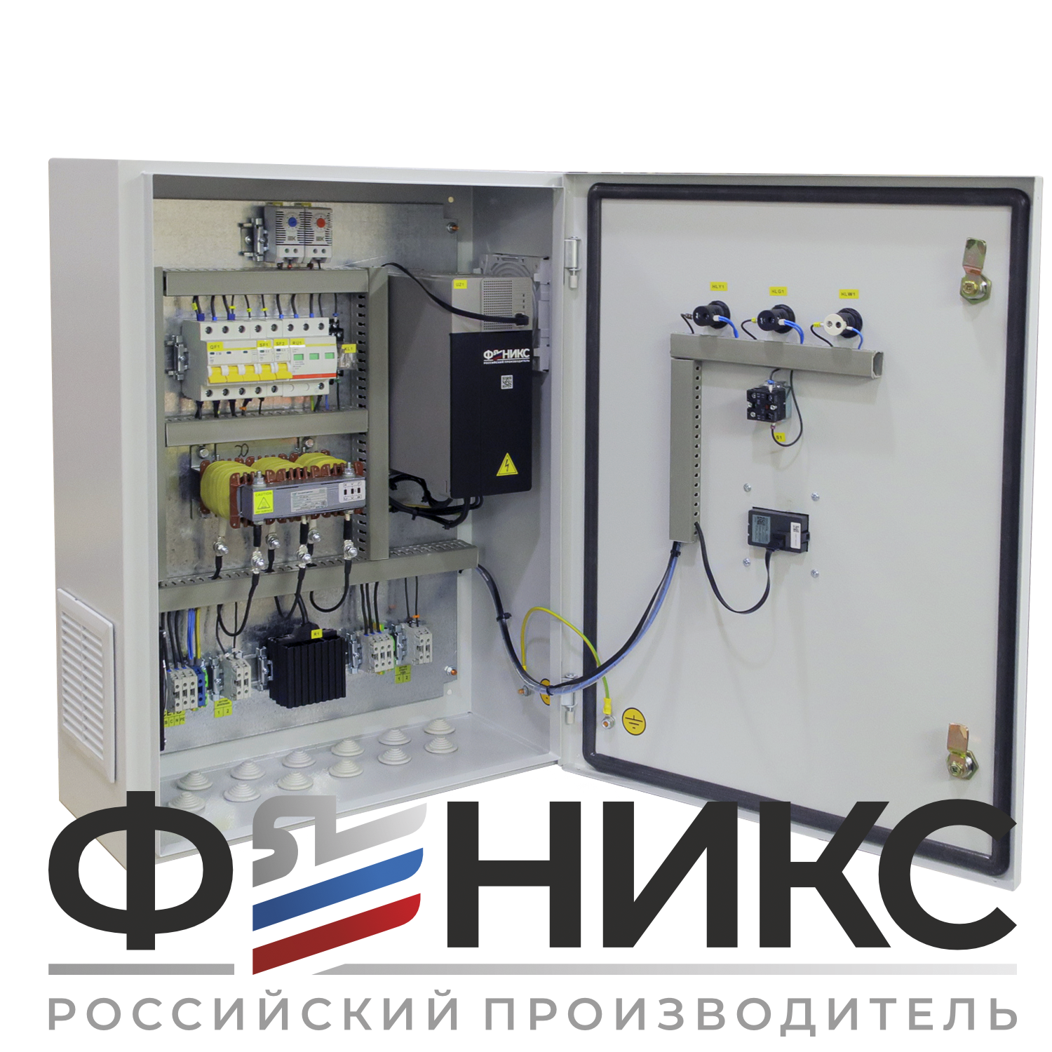 Шкаф управления погружным насосом ШУ-ФЕНИКС-ПН-1ПЧ-1ЭД-7,5-0,4 У3 - Феникс